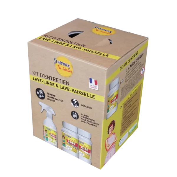Coffret kraft avec poignée personnalisée et impression QUADRI
