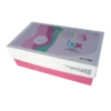 Boîte à encliqueter type fond et couvercle, impression quadri et en carton recyclable