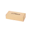 Coffret de taille moyenne réalisé en carton ondulé brut
