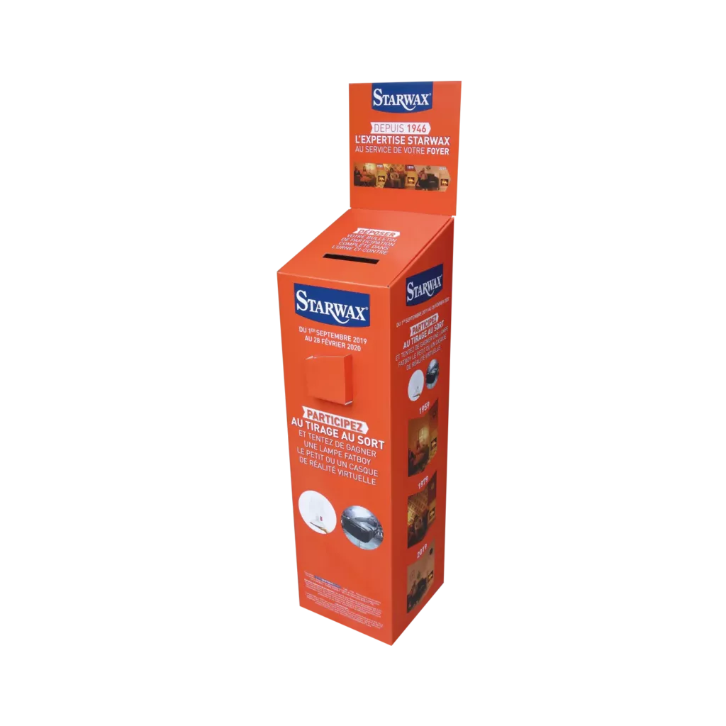 Lot De 6 Urnes En Carton 15,3 Cm – Boîtes à Votes Réutilisables, Pour Jeux, Tirages Au Sort, Cadeaux