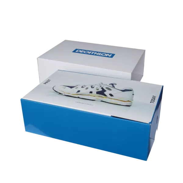 Coffret unboxing pour chaussures de sport