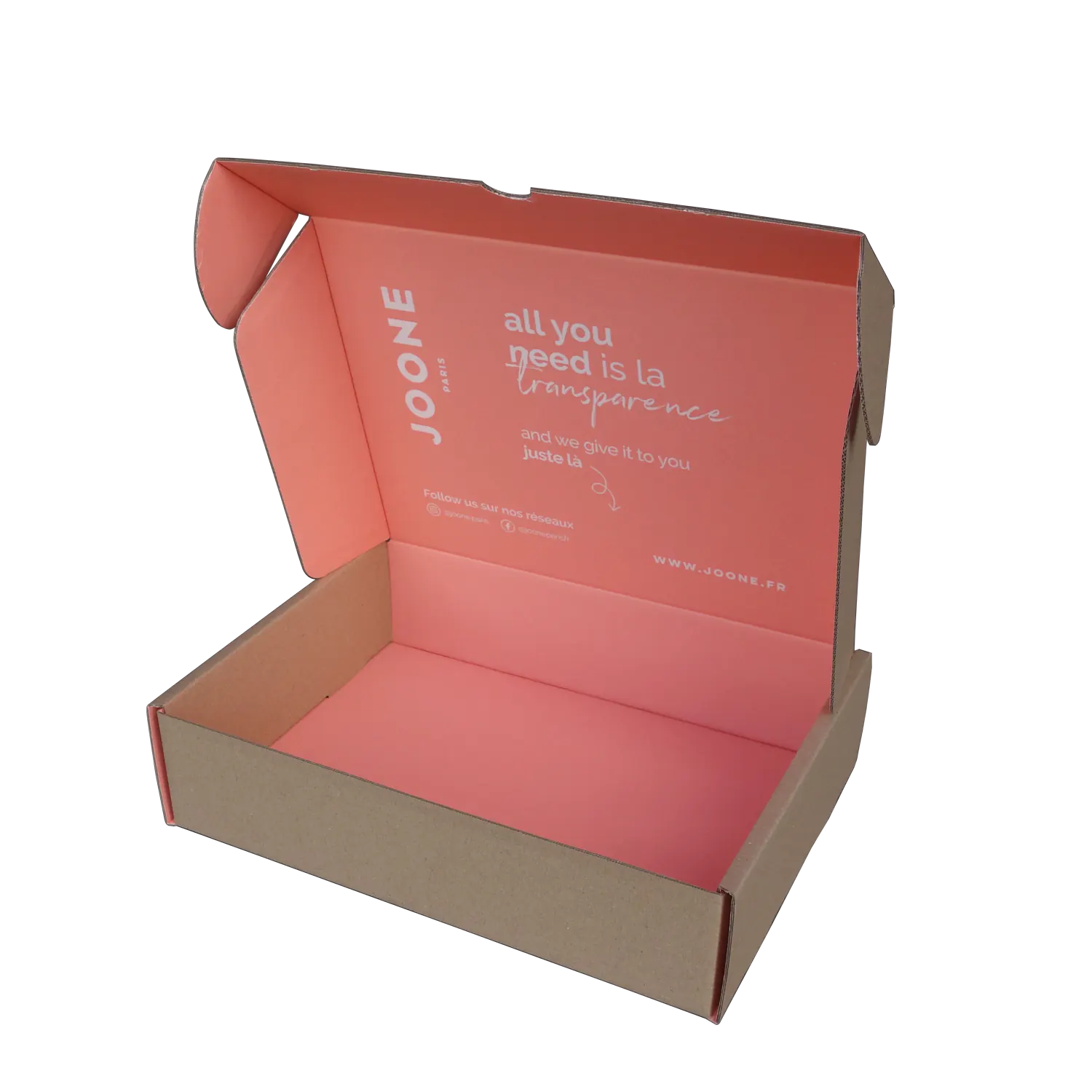 Boite carton personnalisable 100% sur-mesure