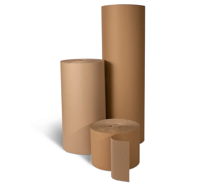 Poubelle carton recyclé 100L, carton blanc ou brun personnalisable