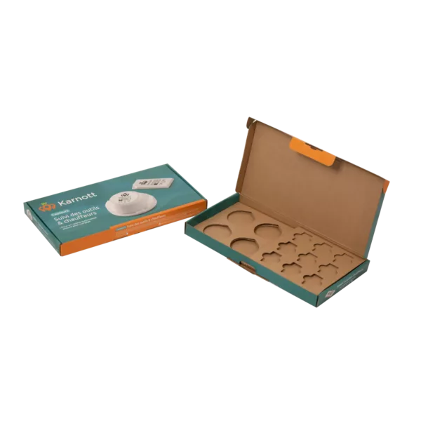 Coffret avec calage pour produit technologique - écologique et made in France