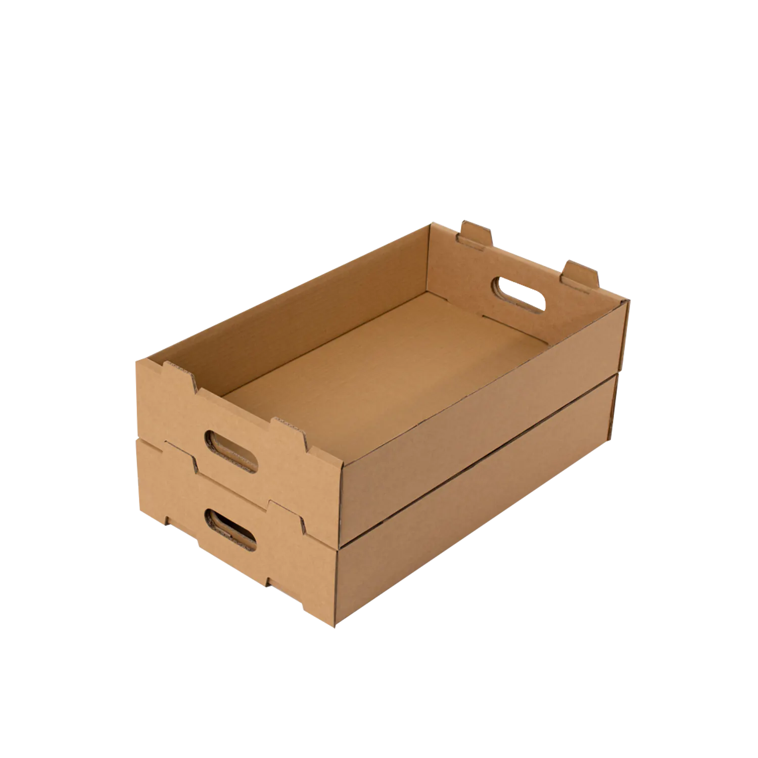 Plateau gerbable standard en carton