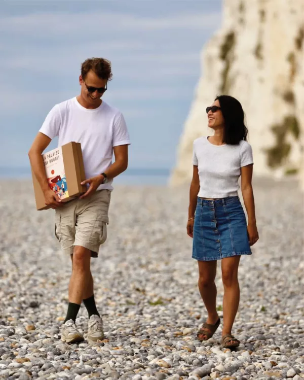 Coffret apéritif fabriqué en France par la Falaise qui rougit