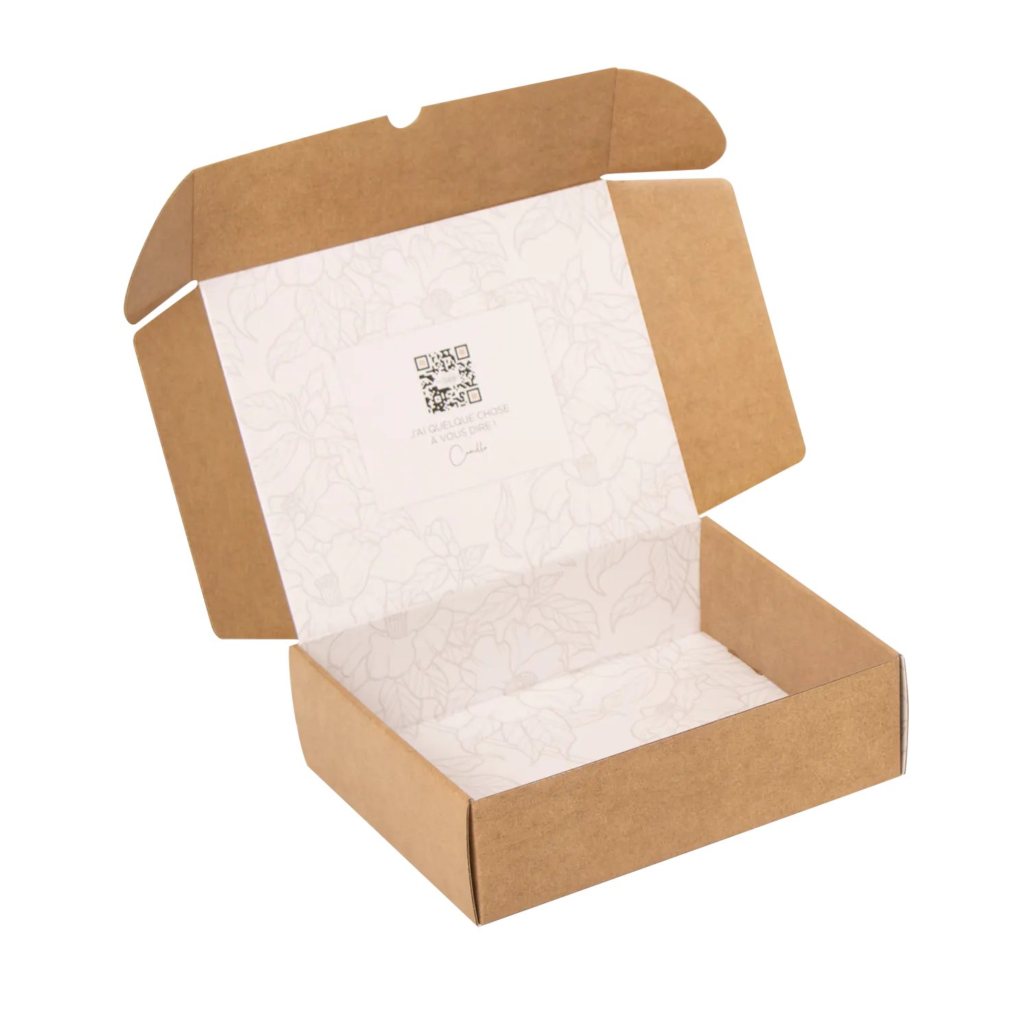 coffret en carton recyclé recyclable impression offset carton ondulé